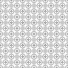 Black seamless abstract pattern. Overlay for background and backdrop. Ornamental design. PNG graphic illustration with transparent background.