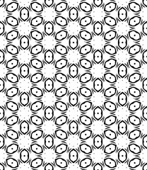 Black seamless abstract pattern. Overlay for background and backdrop. Ornamental design. PNG graphic illustration with transparent background.