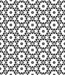 Black seamless abstract pattern. Overlay for background and backdrop. Ornamental design. PNG graphic illustration with transparent background.