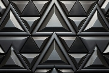 SymmetriSymmetric pewter triangle background pattern