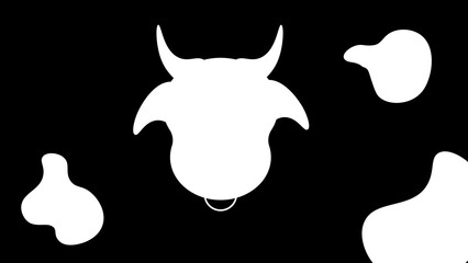 litle cow minimalist logo luxe