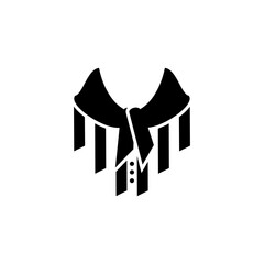 Restaurant waiter dress Logo design, nature, people, technology, engineering, health, medical, automotive, political. education, abstract, sports, animal. adventure. food, round, green, typography, 