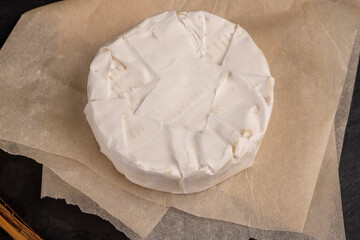 soft fresh cheese with noble white mold that you can eat