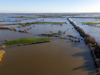 Flooding on the Somerset Levels