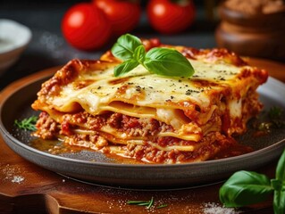 Delicious Italian Meat lasagne