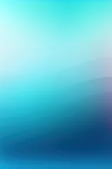 Fotobehang Teal blue pastel gradient background soft © Lenhard
