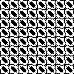 Monochrome pattern, Abstract texture for fabric print, card, table cloth, furniture, banner, cover, invitation, decoration, wrapping.seamless repeating pattern.Black color.