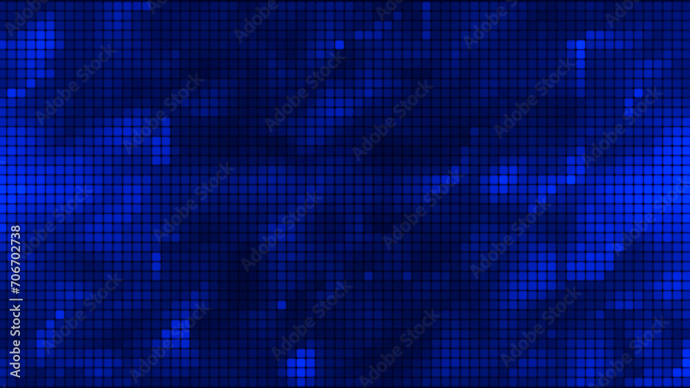 Fototapete real seamless abstract background of blue squares. abstract gradient background. background for web 