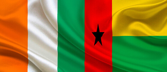 Ivory Coast vs Guinea-Bissau Soccer Match in  Africa cup of nations 2024