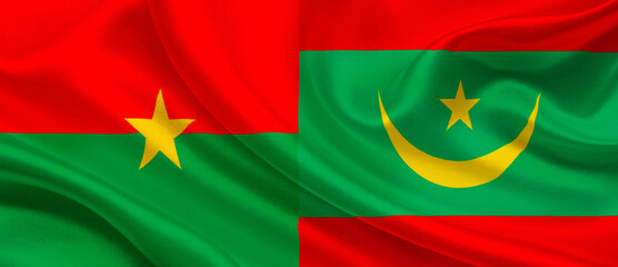 Burkina Faso vs Mauritania Soccer Match in  Africa cup of nations 2024