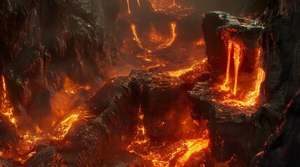 Fiery Volcanic Forge