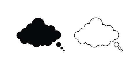 illustration of an cloud chat