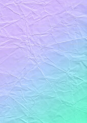 Gradient background on crumpled paper. Background for design, print and graphic resources.  Blank space for inserting text.