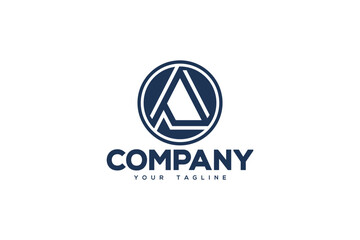 Letter A Logo Design - Logo Design Template	