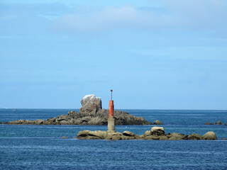 entrée du Port de Porsguen à Plouescat