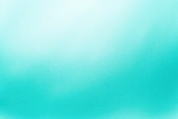 Turquoise white grainy background, abstract blurred color gradient noise texture banner