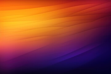 Yellow orange violet glow blurred abstract gradient on dark grainy background