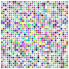 seamless pattern with coloured squares