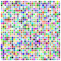 seamless pattern with coloured squares