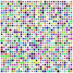seamless pattern with coloured squares
