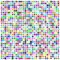 seamless pattern with coloured squares
