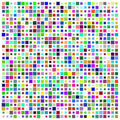 seamless pattern with coloured squares