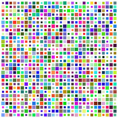 seamless pattern with coloured squares