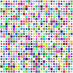 seamless pattern with coloured squares