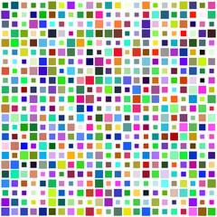 seamless pattern with coloured squares