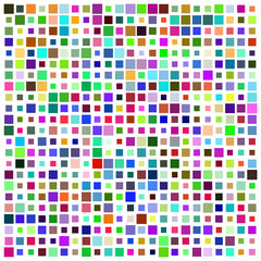 seamless pattern with coloured squares