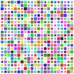 seamless pattern with coloured squares