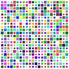 seamless pattern with coloured squares
