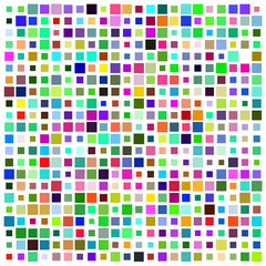 seamless pattern with coloured squares