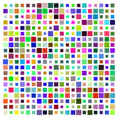 seamless pattern with coloured squares