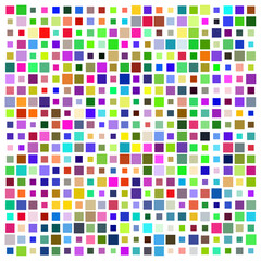 seamless pattern with coloured squares