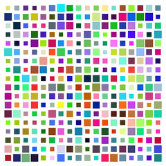 seamless pattern with coloured squares