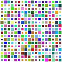 seamless pattern with coloured squares