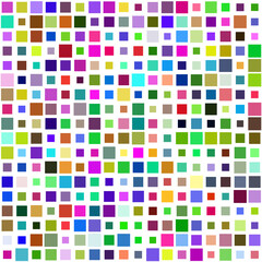 seamless pattern with coloured squares