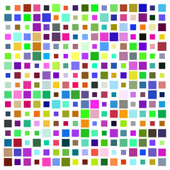 seamless pattern with coloured squares