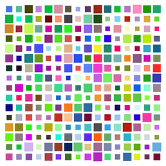 seamless pattern with coloured squares