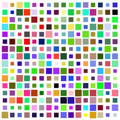 seamless pattern with coloured squares