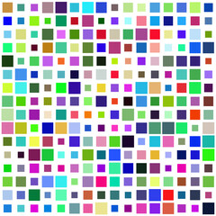 seamless pattern with coloured squares
