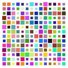 seamless pattern with coloured squares