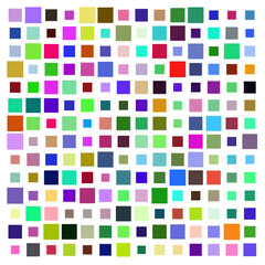 seamless pattern with coloured squares