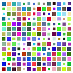 seamless pattern with coloured squares