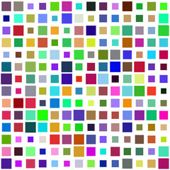 seamless pattern with coloured squares