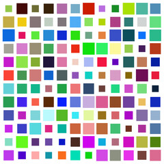 seamless pattern with coloured squares