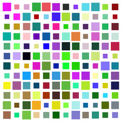 seamless pattern with coloured squares