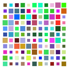 seamless pattern with coloured squares