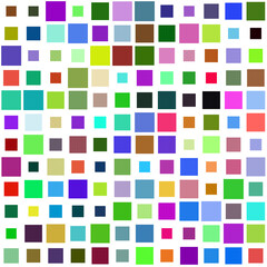 seamless pattern with coloured squares